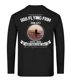 USS Flying Fish (SSN 673) Hoodie