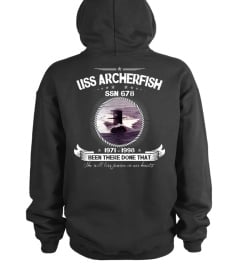 USS Archerfish (SSN 678) Hoodie