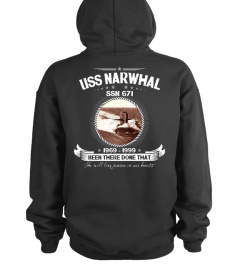 USS Narwhal (SSN 671) Hoodie