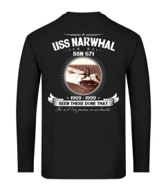 USS Narwhal (SSN 671) Hoodie