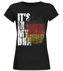 Its In My DNA German Shirt Oktoberfest Gifts Germany Flag T-Shirt