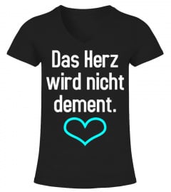 Pflegekraft T-Shirt Herz Nicht Dement Spruch Pflegekraft