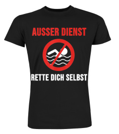 Bademeister T-Shirt Schwimmen Geschenk