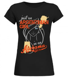 I Love Alabama Shirt Argentinian Girl In
