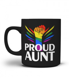 Proud Aunt Gay Pride Month LGBTQ Premium T-Shirt Hoodie