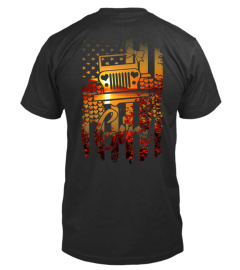 Jeep Girl Flag Shirt