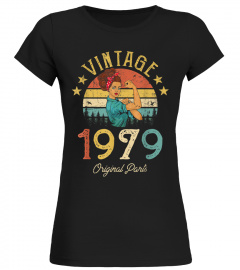 Vintage 1979 Made in 1979 40th Birthday 40 years old Gift T-Shirt