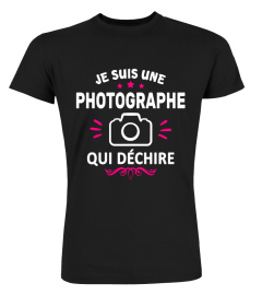 Tee-shirt  une photographe qui dechire