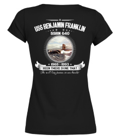 USS Benjamin Franklin (SSBN 640) Sweatshirt