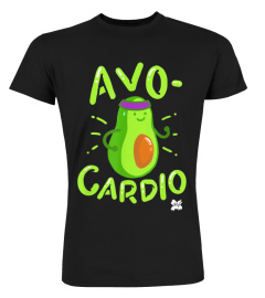 Avocado tshirt,Gym tshirt lustig, Cardio tshirt, Sport tshir