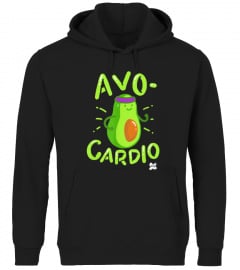 Avocado tshirt,Gym tshirt lustig, Cardio tshirt, Sport tshir