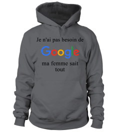 JE N'AI PAS BESOIN DE GOOGLE,