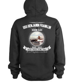 USS Benjamin Franklin (SSBN 640) Sweatshirt