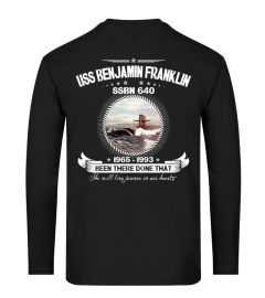 USS Benjamin Franklin (SSBN 640) Sweatshirt