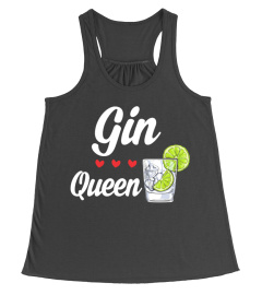 Gin Queen funny t shirt