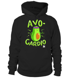 Avocado tshirt,Gym tshirt lustig, Cardio tshirt, Sport tshir