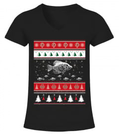 C Awesome Christmas Sweater For Crappie 