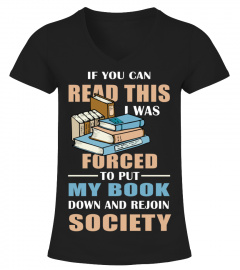 If You Can Read This Book Lovers Novel Reading Funny T shirt