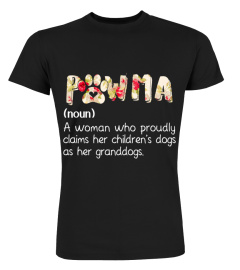 Pawma Definition T-shirt Grandma Shirt For Dog Lovers