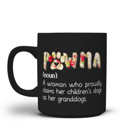Pawma Definition T-shirt Grandma Shirt For Dog Lovers