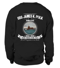 USS James K. Polk (SSN 645) Sweatshirt