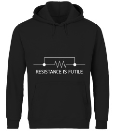 RESISTANCE IS FUTILE SCIENCE NERD T SHIR