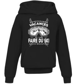 Je vais faire du SKI