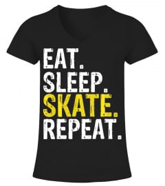 Eat Sleep Skate Repeat Gift Ice Skating