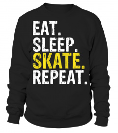 Eat Sleep Skate Repeat Gift Ice Skating