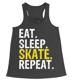 Eat Sleep Skate Repeat Gift Ice Skating