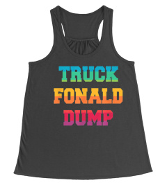 Truck Fonald Dump Anti Trump Lgbt Rainbo