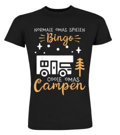 Camper Camping Wohnwagen Wohnmobile Rente Geschenk Oma T-Shirt