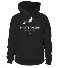 Matterhorn Schweiz Berge Bergsteigen Wandern T-Shirt