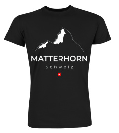 Matterhorn Schweiz Berge Bergsteigen Wandern T-Shirt