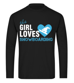 This girl loves Snowboarding