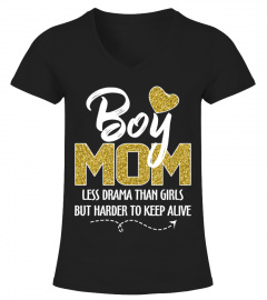 Boy Mom  Funny t shirt