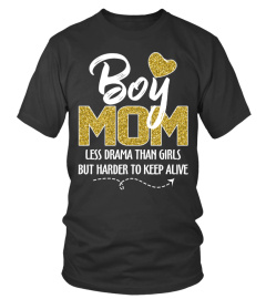 Boy Mom  Funny t shirt