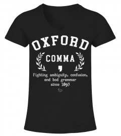 Oxford Comma Funny English Grammar Nerd 