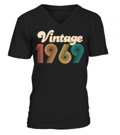 50Th Birthday Gift Vintage 1969 T Shirt 