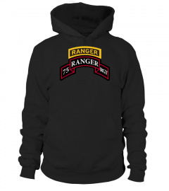 75th Army Ranger Shirt - Scroll  Ranger Sweatshirt