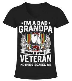 A Dad Grandpa And WW2 Veteran Shirt Army Grandfather Gifts