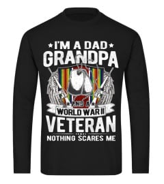 A Dad Grandpa And WW2 Veteran Shirt Army Grandfather Gifts