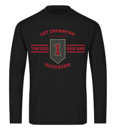 Army 1st Infantry Division Big Red One T Shirt