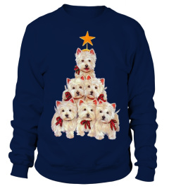 Westie Christmas Tree - Funny Xmas Shirt