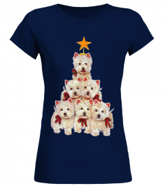 Westie Christmas Tree - Funny Xmas Shirt