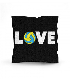 Love volleyball pillowcase