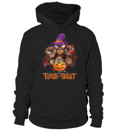 Trick Or Treat Otter Halloween Gift T-Shirt