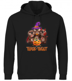 Trick Or Treat Otter Halloween Gift T-Shirt