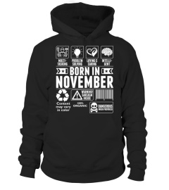 Born In November T-Shirt