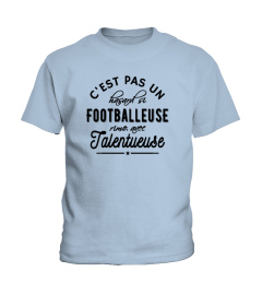 Footballeuse - Ce n'est pas un hasard si footballeuse rime avec talentueuse